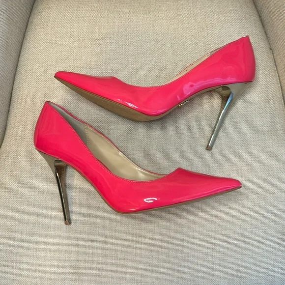 Rock Republic Shoes Rock Republic Jett Pink Patent Heels